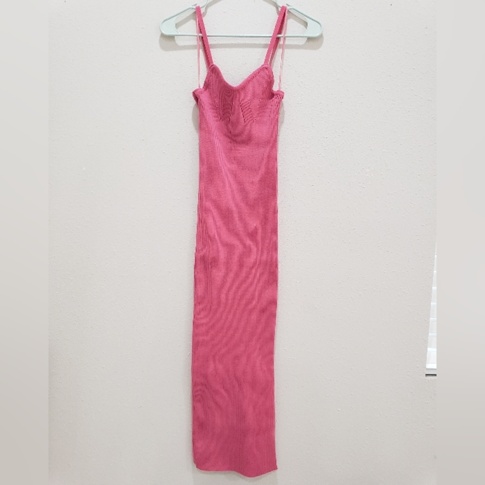 Vici pink knit dress